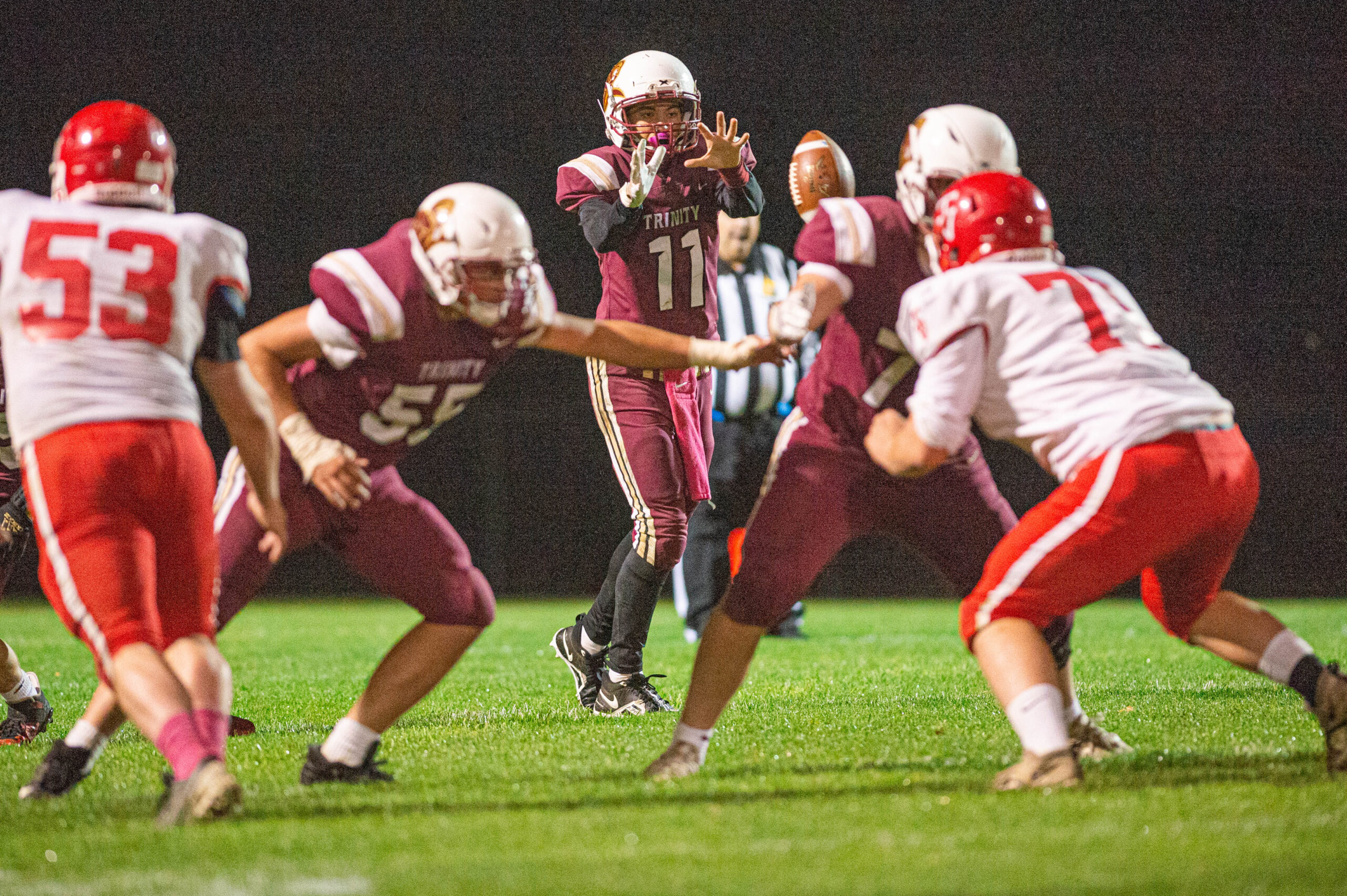 Trinity keeps rolling with 21-14 win over Tygarts Valley